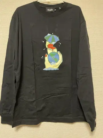 XLARGE 블랙 롱T M 사이즈
