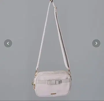Maison de FLEUR 엘르 미니 미니백 핑크 베이지