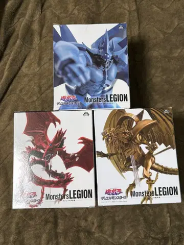 유희왕 듀얼몬스터즈 Monster LEGION 삼환신 피규어