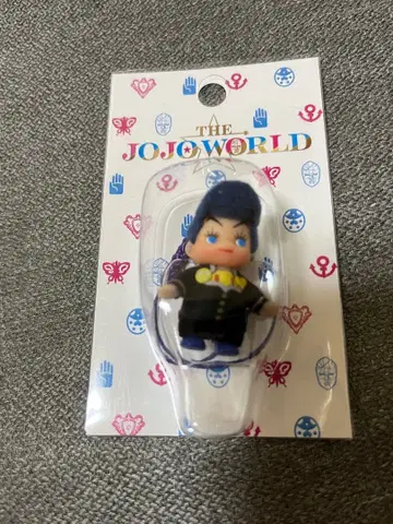 새상품 THE JOJO WORLD 큐피 콜라보 스트랩 히가시카타 죠스케