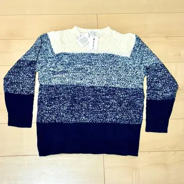 [미사용 새상품] THE SHOP TK 마름모 케이블 니트 XL 사이즈