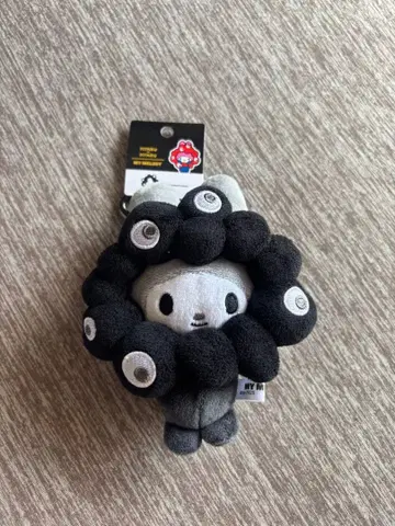 산리오 블랙 미야쿠미야쿠 마이멜로디 카라비너 포함