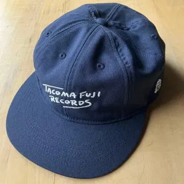 Tacoma Fuji Records T.F.R 로고 캡 네이비