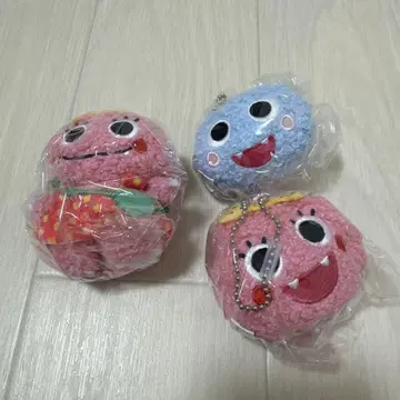 호빵맨 봉제 인형 캡슐 토이 4개 세트