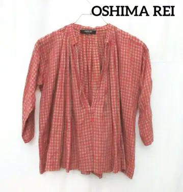 OSHIMA REI 오오시마레이 개더 스모그 블라우스 셔츠
