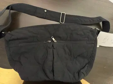 퀼팅 숄더백 블랙