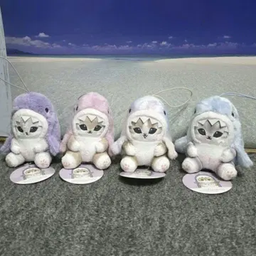 모프 샌드 파스텔 상어냥 마스코트 전종 세트