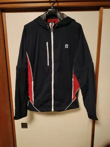 풋조이 FJ 2WAY 집업 후드티 골프웨어 M