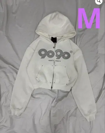 9090 girl OG Logo Glitter Hoodie