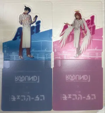 체인소 맨 하야카와 아키 천사의 악마 라운드 원 콜라보 스탠디 코스터