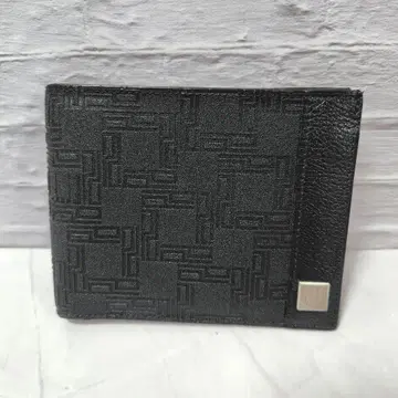 새상품급 dunhill 접이식 지갑 블랙 남성용 던힐 신사