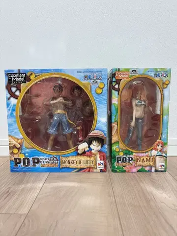 원피스/P.O.P 몽키 D 루피 & 나미/피규어/루피