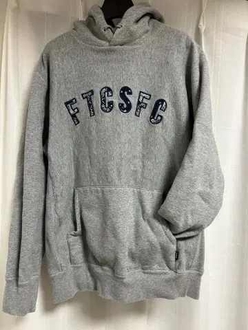 무료배송 FTC 그레이 후드티