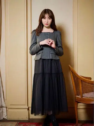 Herlipto Baccarat Tule Long Dress