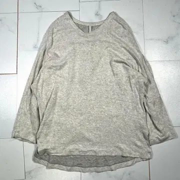 YANTOR 야토르 티셔츠 그레이 레이어드 M