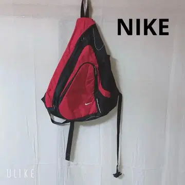 나이키 바디백 레드/블랙