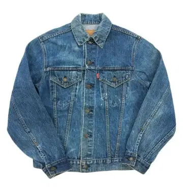 70년대 리바이스 70505 스몰 e 데님 자켓
