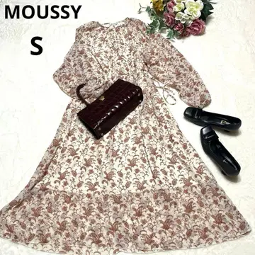 컨디션 최상 MOUSSY 페이즐리 패턴 원피스 깔끔하고 귀여운 S