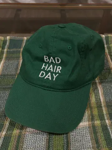 BAD HAIR DAY' DAD Cap green
