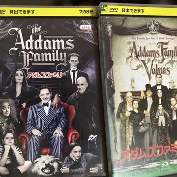 아담스 패밀리 1 and 2 / dvd -렌탈업-