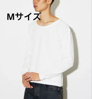 와이드넥 서멀 롱T