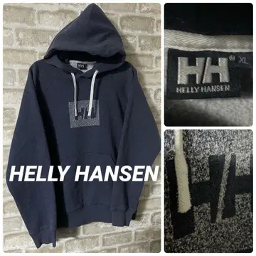 HELLY HANSEN 남성용 XL 후드티 후디 빅 로고