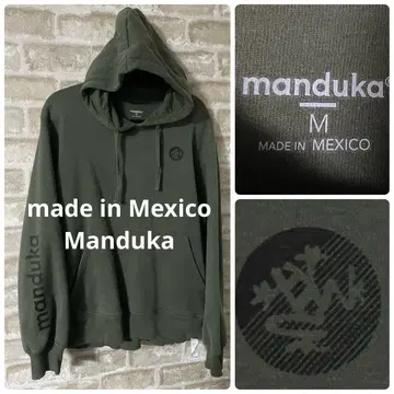 manduka 남성용 M 후드티 요가 필라테스 manduka 원포인트