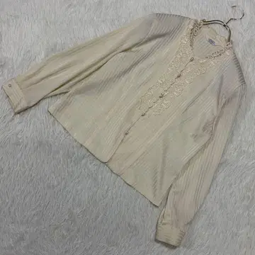 LEPORTE 레이스 블라우스 아이보리 9 오샤레