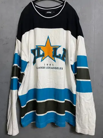 X-LARGE LA HOCKEY SHIRT 하키 긴팔 T셔츠 XL 사이즈