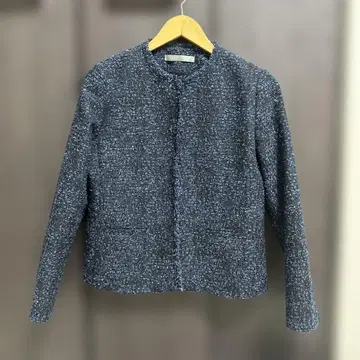 새상품급 theory luxe 24SS 트위드 자켓 40