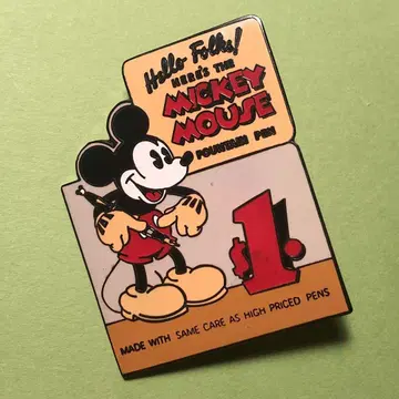 파이아이 미키 핀 배지 disney
