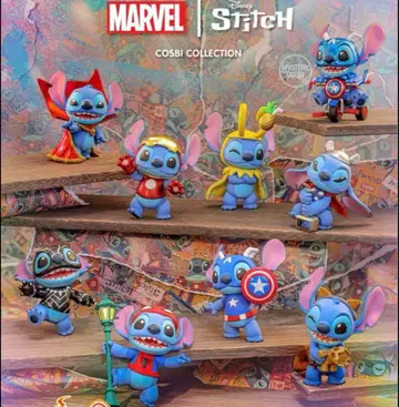 cosbi MARVEL x STITCH 완전 미개봉 슈링크 포함
