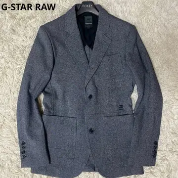 G-STAR RAW 테일러드 자켓 로고 자수 수트 캐주얼