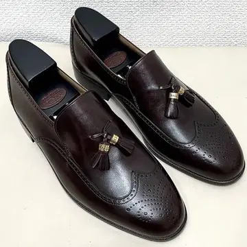 [ 데드스탁 ] BALLY 발리 태슬 로퍼 다크 브라운 7F