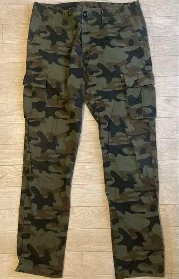 카고 팬츠 카모플라쥬