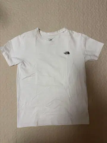 THE NORTH FACE 화이트 티셔츠