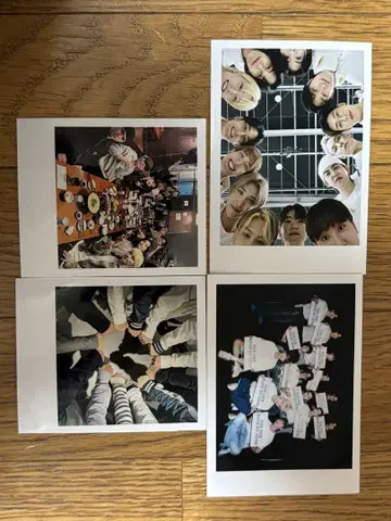 SEVENTEEN 그룹 사진 세트 4장