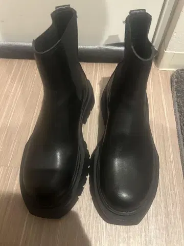 자라 청키 첼시 부츠