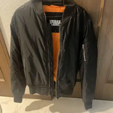 URBAN CLASSICS MA-1 자켓 S 블랙