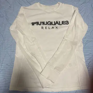 1PIU1UGUALE3 RELAX 긴팔 티셔츠