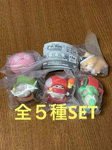 버섯 전설 용사와 마법의 램프 나란데스. 총 5종 SET