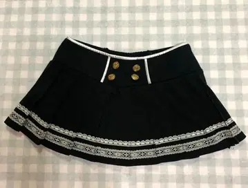TRALALA 블랙 플리츠 치마바지