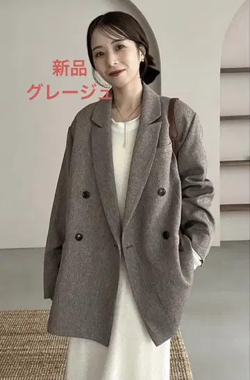 CAPRICIEUX LE'MAGE x nanaco 콜라보 트위드 자켓