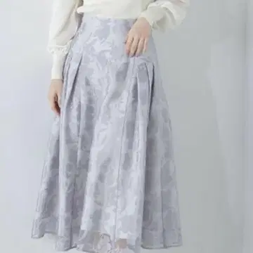 NATURAL BEAUTY BASIC 오팔 프린트 플레어 스커트