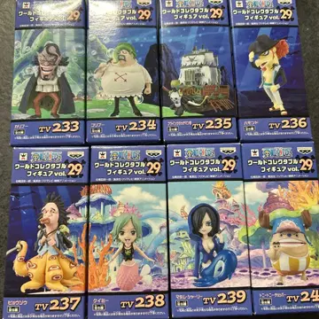 원피스 월드 컬렉터블 피규어 vol.29 전 8종