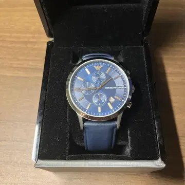 새상품 EMPORIO ARMANI 손목시계 조반니 네이비 AR11216