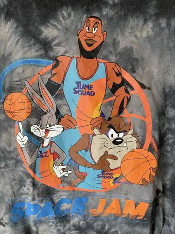 SPACE JAM 타이다이T셔츠 L 사이즈 구제 의류