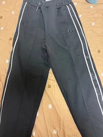 Aape 블랙 스웨트 팬츠