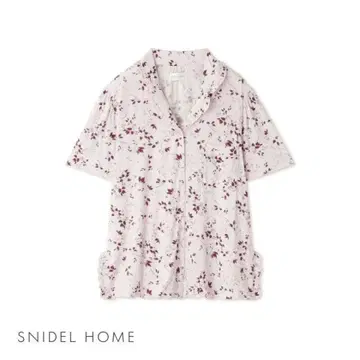 SNIDEL HOME 컷 레이온 오픈 카라 상의 파자마 룸웨어