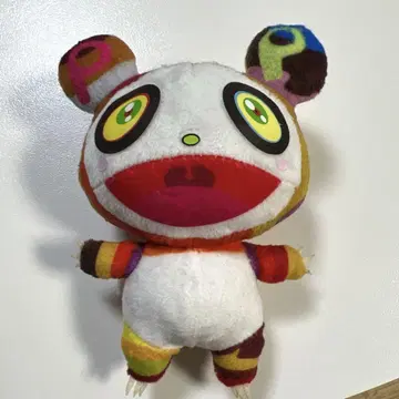 무라카미 다카시 카이카이키키 아기 팬더 봉제 인형 키체인